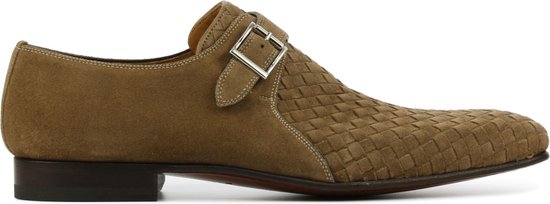Magnanni Instappers Heren - Gespschoenen / Herenschoenen - Suède - 23218 -  Zand - Maat 41 | bol.com