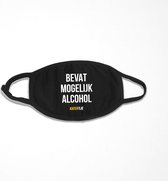 Bevat mogelijk alcohol - Facemask - Zwart