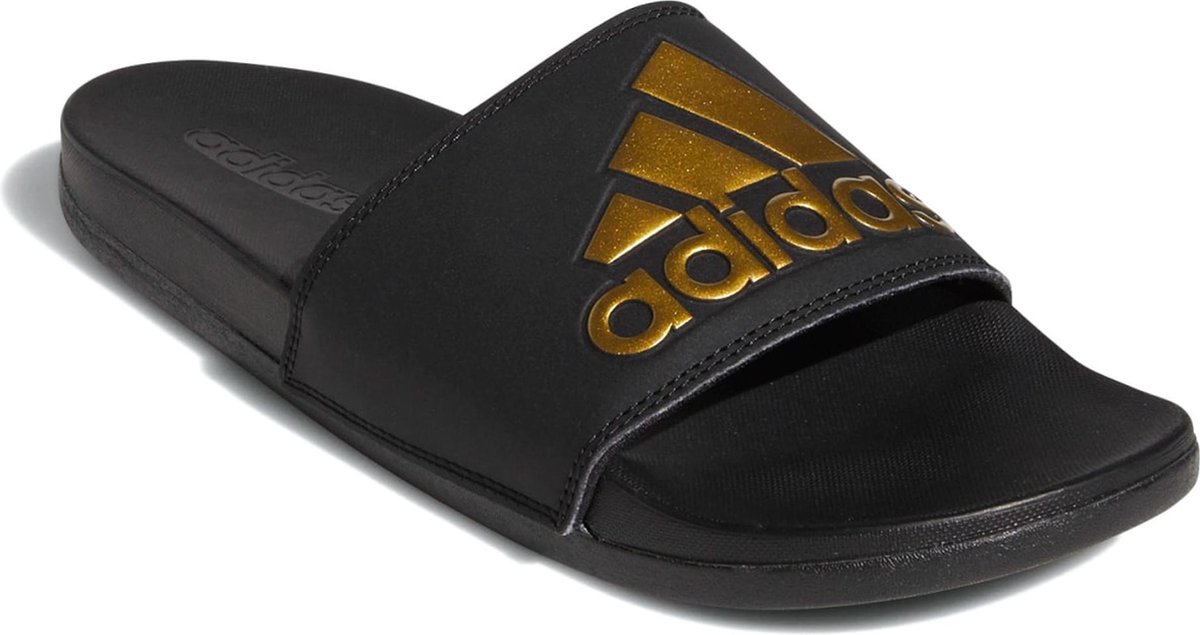 adidas - Adilette Comfort - Badslippers Zwart - 43 - Zwart | bol.com