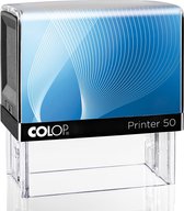 Imprimante Colop 50 Bleu | Faire fabriquer un tampon | Tamponnez avec votre image et votre texte | Commandez maintenant !