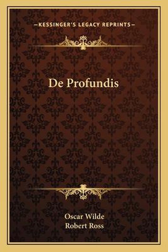 de Profundis - cover
