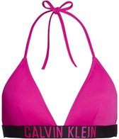 Calvin Klein triangle bikini top - roze