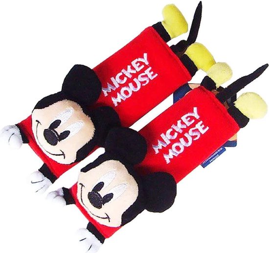 Disney Mickey Mouse set housse de ceinture de sécurité de voiture /  protecteur de