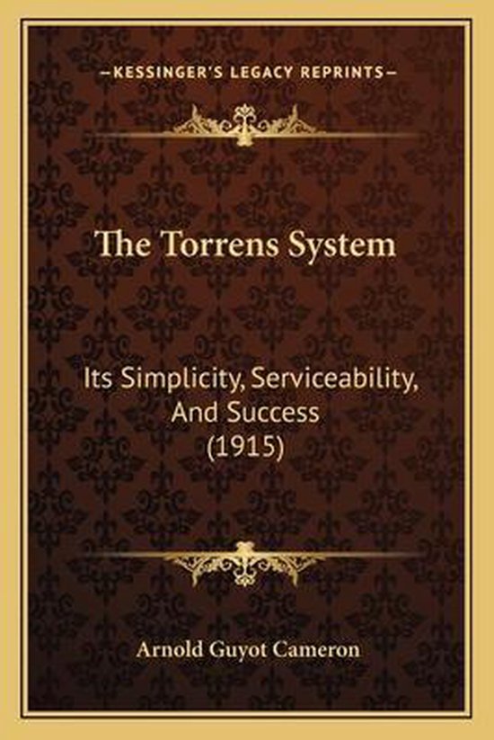 The Torrens System - cover