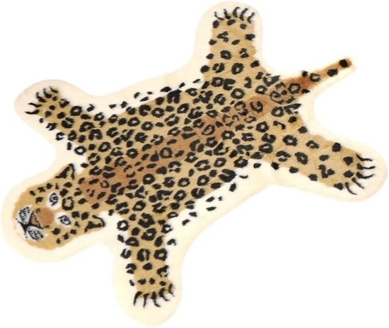 LIFETASTIC® Vloerkleed luipaard - Panter Speelkleed Tapijt - Extra zacht -... bol.com