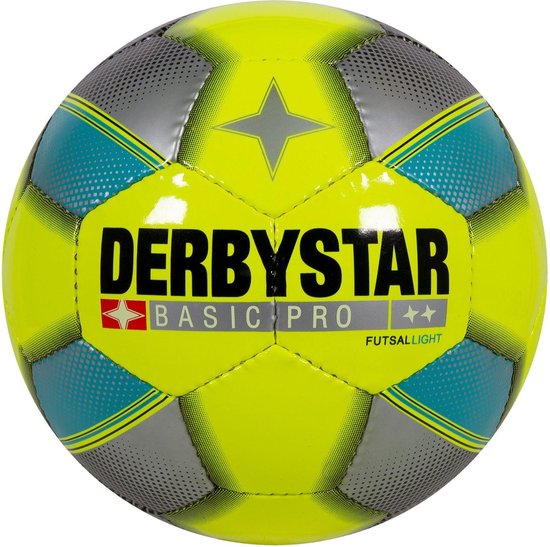 wortel heet Gearceerd Derbystar Futsal Basic Pro Light - Maat 4 | bol.com
