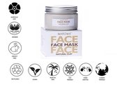 MAROMA Face Mask - Natuurlijke gezichtsmasker klei - Gezichtsmasker - Bevat geen parfum, parabenen, PEG, PPG & Penoxyethanol en geen synthetische geur- en kleurstoffen - 100% natuurlijk, vega