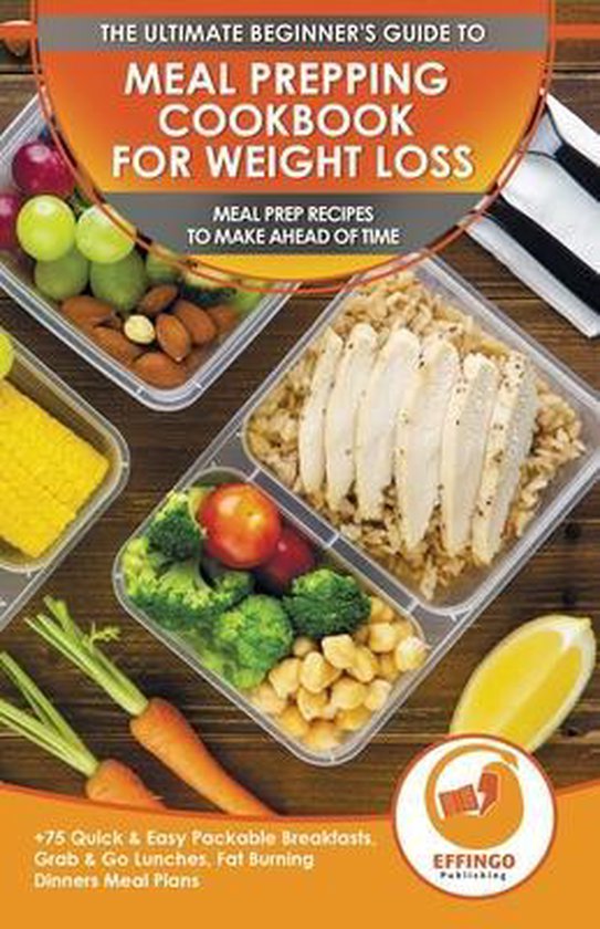 Meal Prepping Cookbook for Weight Loss - cover