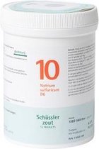 Schussler zout pfluger nr 10 Natrium Sulfuricum D6 1000 Tabletten Glutenvrij