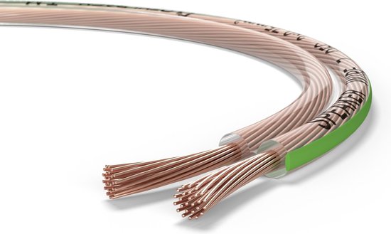 Oehlbach Luidsprekerkabel 2 x 0,75mm², minihaspel 20 m