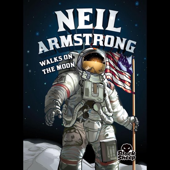 Neil Armstrong Walks on the Moon - cover