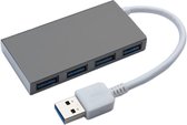 Maxxions USB A Hub - USB A naar USB A - USB A Splitter - Space Grey - Aluminium