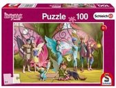 Koningin Elaya en haar Vrienden, 100 stukjes Puzzel