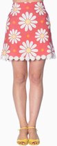 Dancing Days Korte rok -XL- CRAZY DAISY MINI Roze