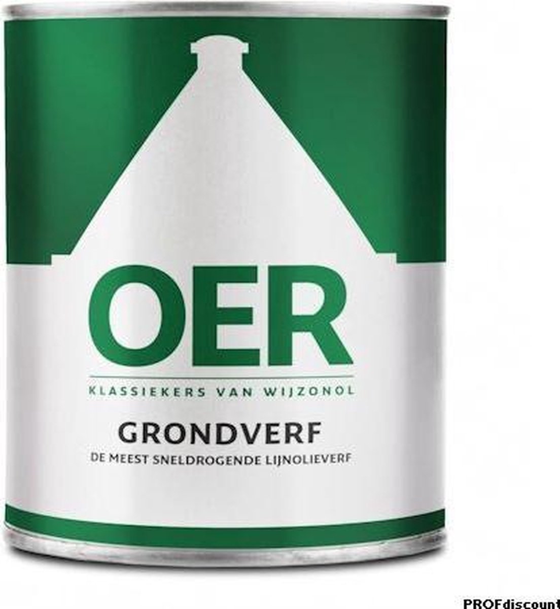 Blik Oerverf Grondverf Blauw Grjis 750ml
