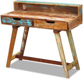 Computer bureau (Incl LW Led Klok) - Computerbureau - Werktafel - Schrijftafel - Tekentafel