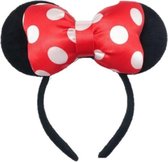Minnie Mouse, Mickey Mouse, diadeem, luxe, 3D, rood stippen