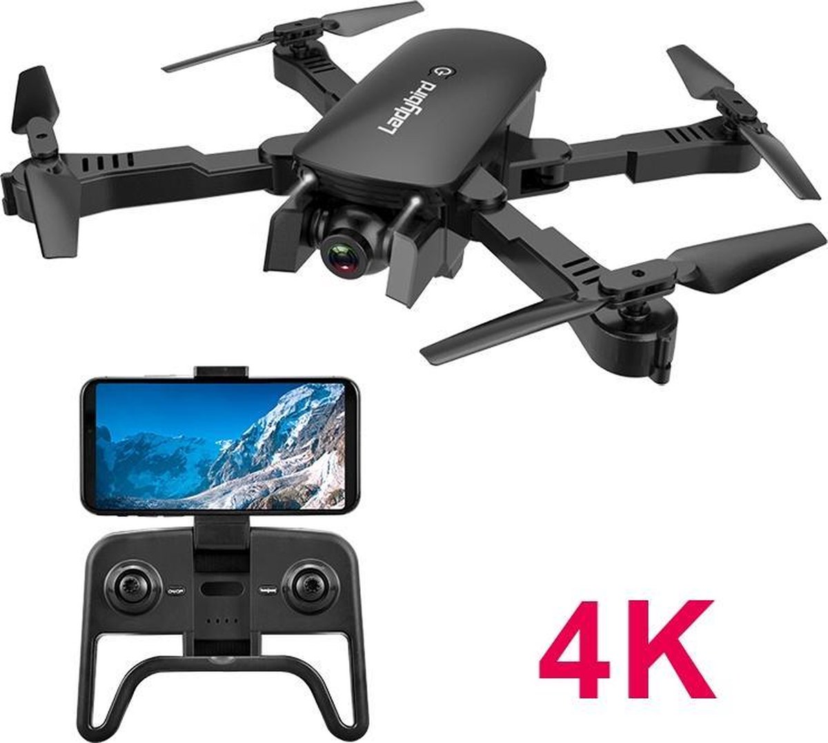 Professionele Smart Drone met camera 4K Full HD Dual Camera