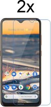 Nokia 5.3 Screenprotector Glas - Beschermglas Nokia 53 Screen Protector Glas - 2 stuks