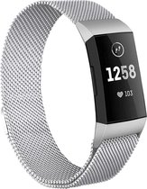 Strap Fitbit Charge 4 - Strap Fitbit Charge 4 Milanese Silver - Straps Fitbit Charge 4