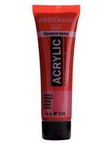 Amsterdam acryl 318 karmijn 20 ml
