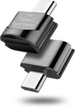 WiseGoods - Kaartlezer SD Kaart - USB Type C Micro - USB C 3.1 naar Micro SD-kaart - Adapter -  Sleutelhanger