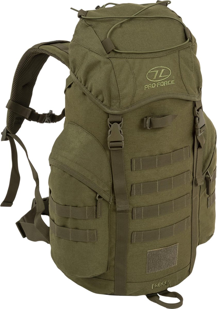 Highlander New Forces 33 ltr Rugzak - Groen - Tactical Backpack