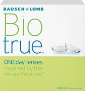 +1.25 Biotrue ONEDay - Pack de 90 - Lentilles journalières - Lentilles de contact