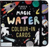 Floss & Rock Space - water kleur kaarten - 19 x 18 cm - Multi