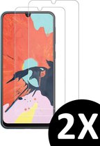 HB Glas Geschikt voor Samsung Galaxy A41 Screenprotector Glas Gehard Tempered Glass - 2 Stuks