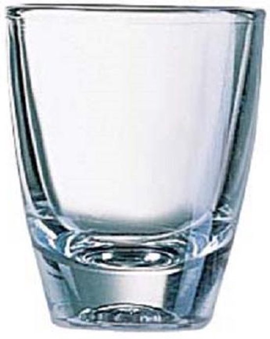 Onenigheid Plasticiteit Thuisland Arcoroc Gin - Shot Glazen - 3,5cl - (Set van 24) En Yourkitchen E-kookboek  - Heerlijke... | bol.com