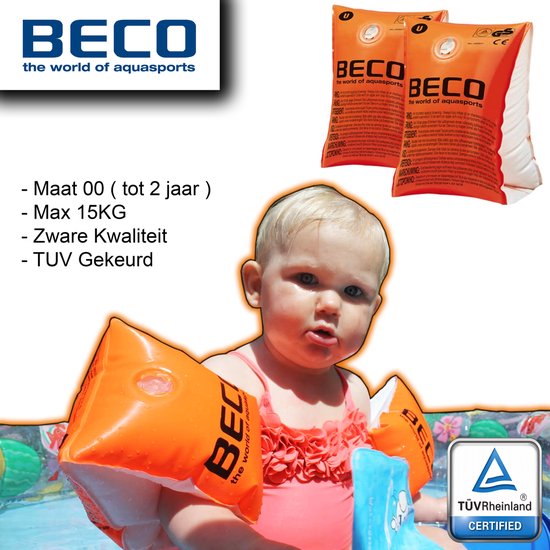 legaal Gezicht omhoog haak ✔️ BECO Oranje Veiligheids zwembandjes - Maat 00 - Baby - tot 2 jaar -  Zwemvleugels -... | bol.com