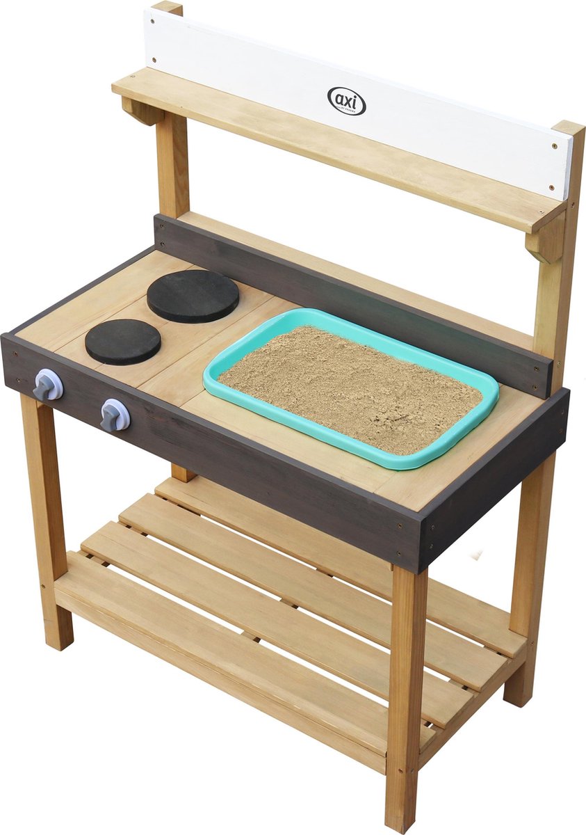 AXI Rosa Zand & Water Speelkeuken Medium - Incl. 17-delige accessoire set - Modder Keuken — afbeelding 2