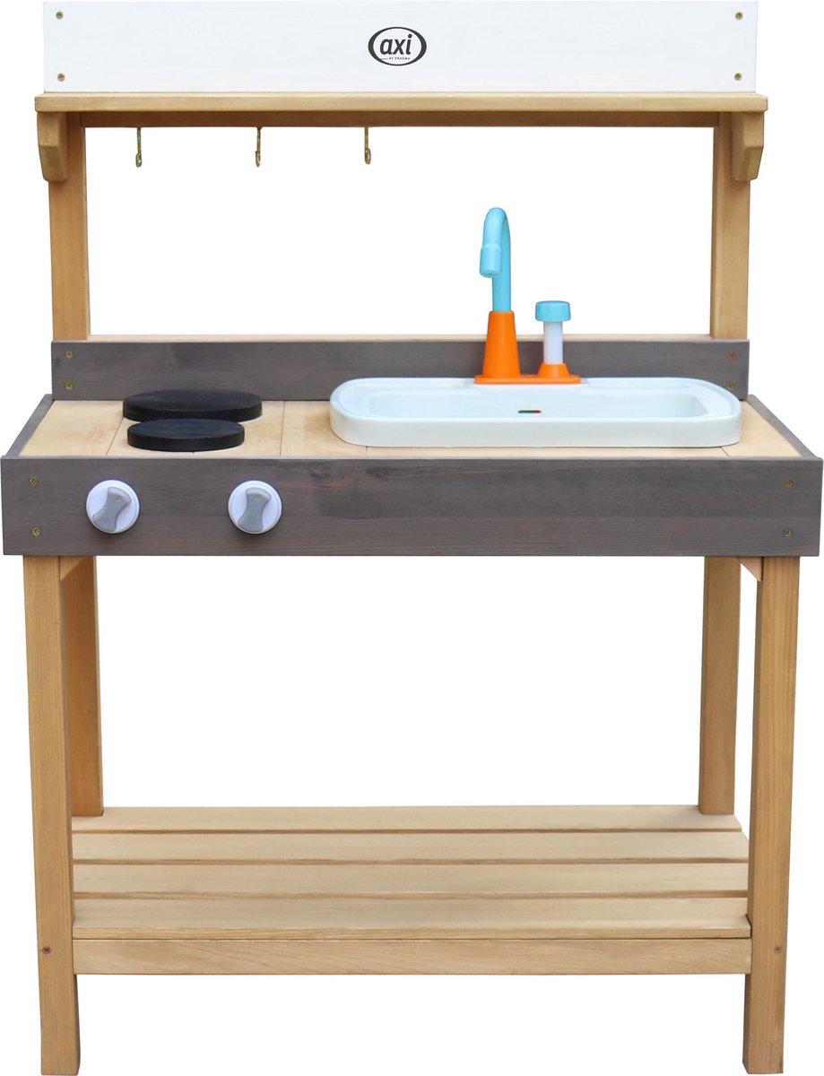 AXI Rosa Zand & Water Speelkeuken Medium - Incl. 17-delige accessoire set - Modder Keuken — afbeelding 14