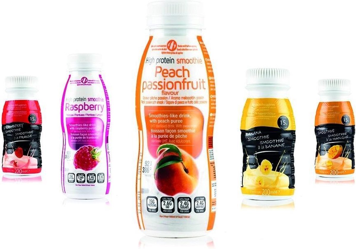 Proteïne dieet Proteïne shakes Smoothie Pakket (12 stuks