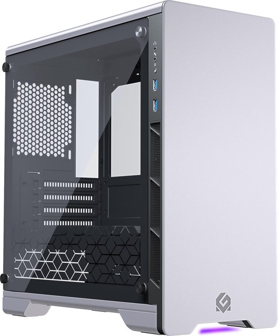 MetallicGear Neo V2 Micro-ATX Case, Silver