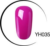 DW4Trading® Gel nagellak kleur YH035 uv led lucht drogend 10ml.