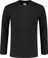 Tricorp 101006 T-Shirt Lange Mouw - Zwart - 7XL