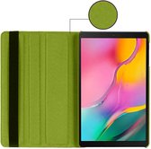 HB Hoes Geschikt voor Samsung Galaxy Tab S6 Lite - Draaibare Tablet Case met Standaard - Groen