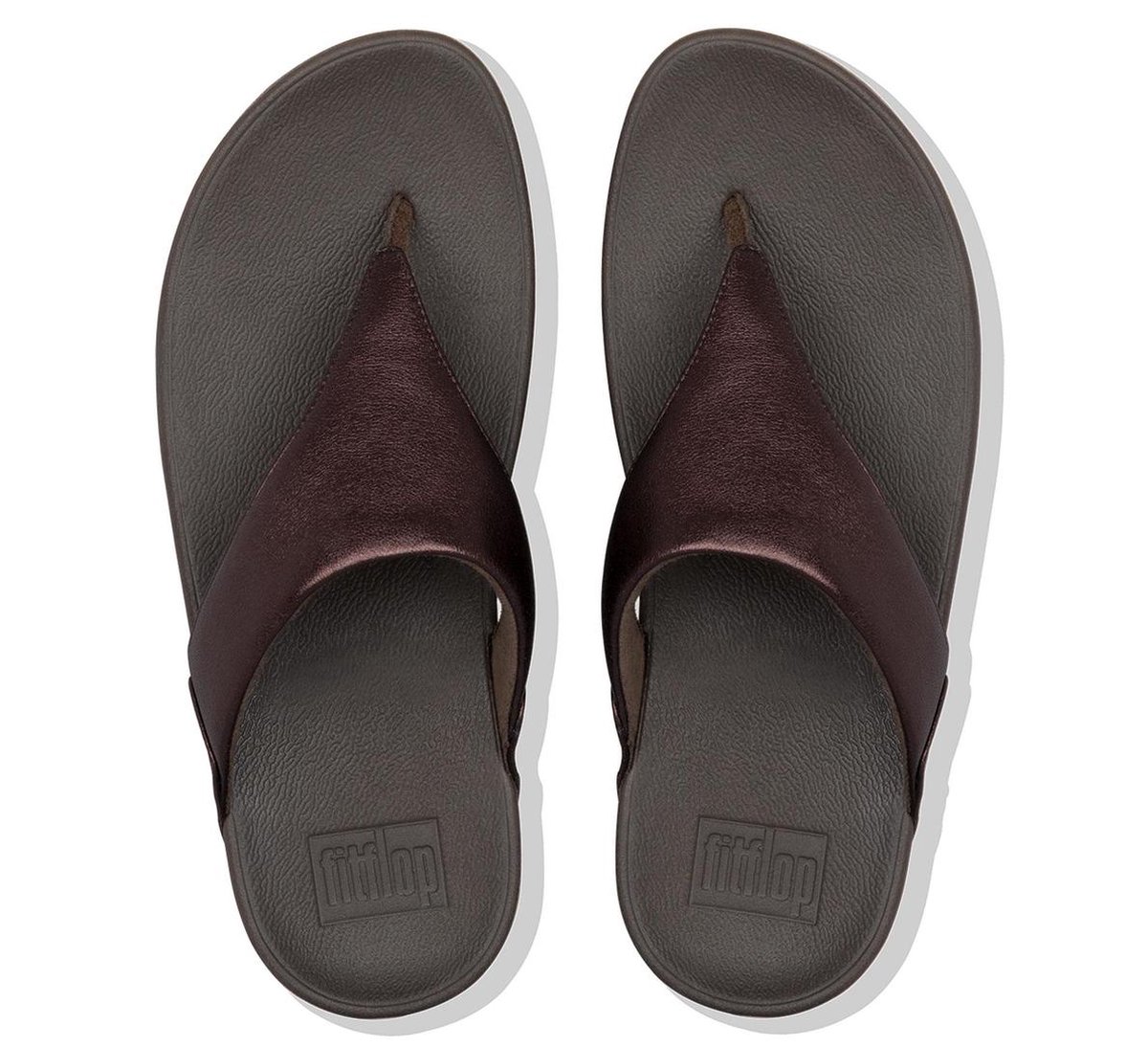 Fitflop Slippers - Maat 38 - Vrouwen - bordeaux rood | bol.com