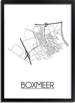 DesignClaud Boxmeer Plattegrond poster B2 poster (50x70cm)