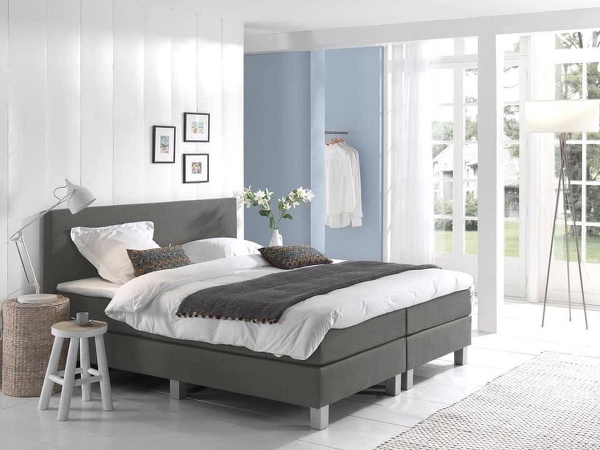 Boxspring Basic 160 x 200 incl pocketmatras 350 + topmatras