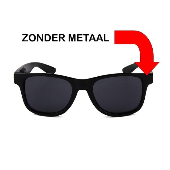 Kinder reiziger Zonnebril Zwart van Babiators — afbeelding 3