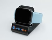 iWatchClub - Turquoise Siliconen Sportbandje - Geschikt voor Apple Watch Series 1/2/3/4/5/6/SE - 42/44MM - Medium/Large