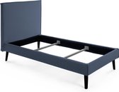 Kave Home - Bed Venla 90 x 190 cm blauw