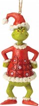 The Grinch by Jim Shore Kersthanger Grinch Dressed as Santa 13cm