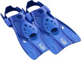 TUSAsport zwemvliezen zwemvinnen duikvinnen vin kort voor Kinderen UF0103 -Blauw - Maat S (28-35)