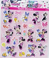 DISNEY MINNIE MOUSE FOAM STICKERS 22 STICKERS