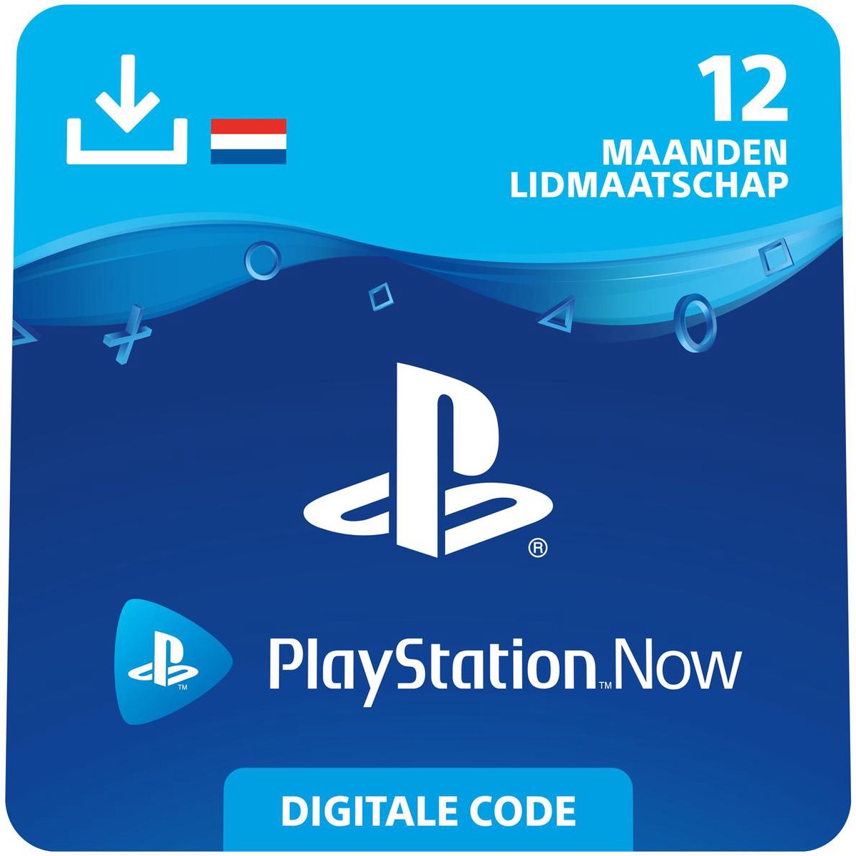 PlayStation Now: 12 Maanden Abonnement - NL