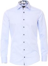 Venti Overhemd Blauw Strijkvrij Modern Fit 103367800 - M